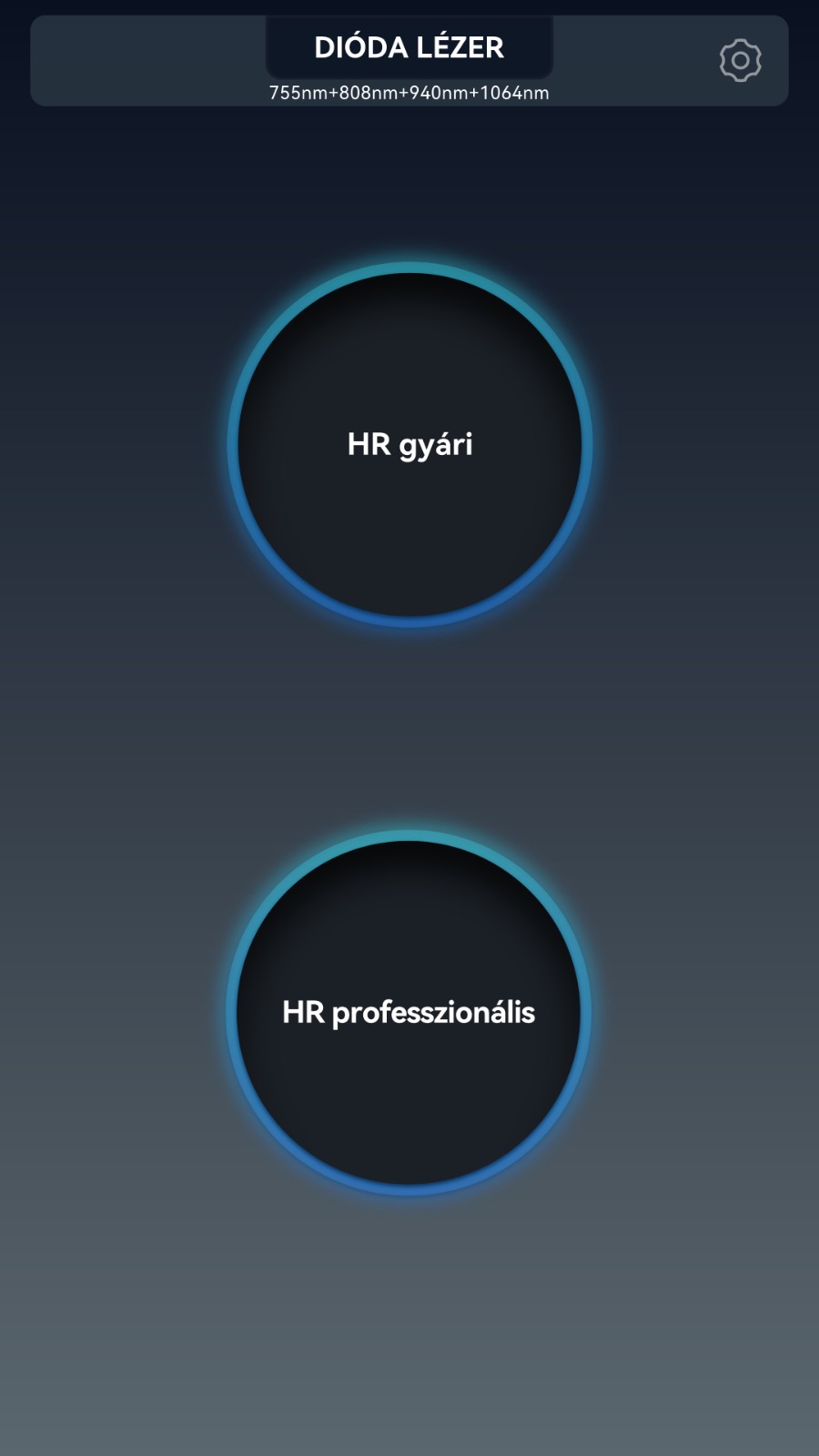 Everglam Velar kezelőfelület – HR Preset